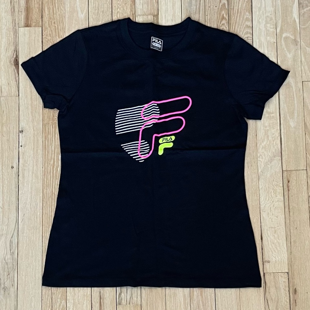 FILA Charmed Crew T-Shirt Nwt